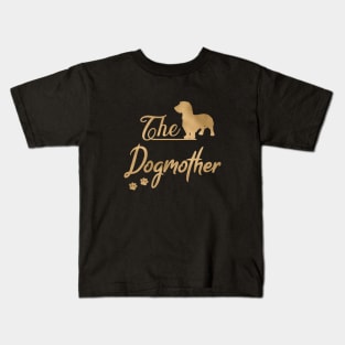 The Dachshund aka Doxie Dogmother - Wirehaired Version Kids T-Shirt